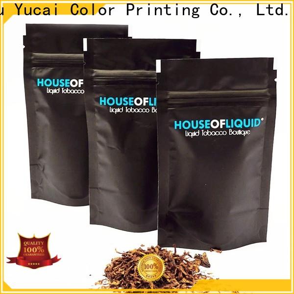 Yucai tobacco pouch factory price for food