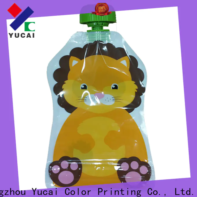 Yucai drink pouches inquire now for commercial