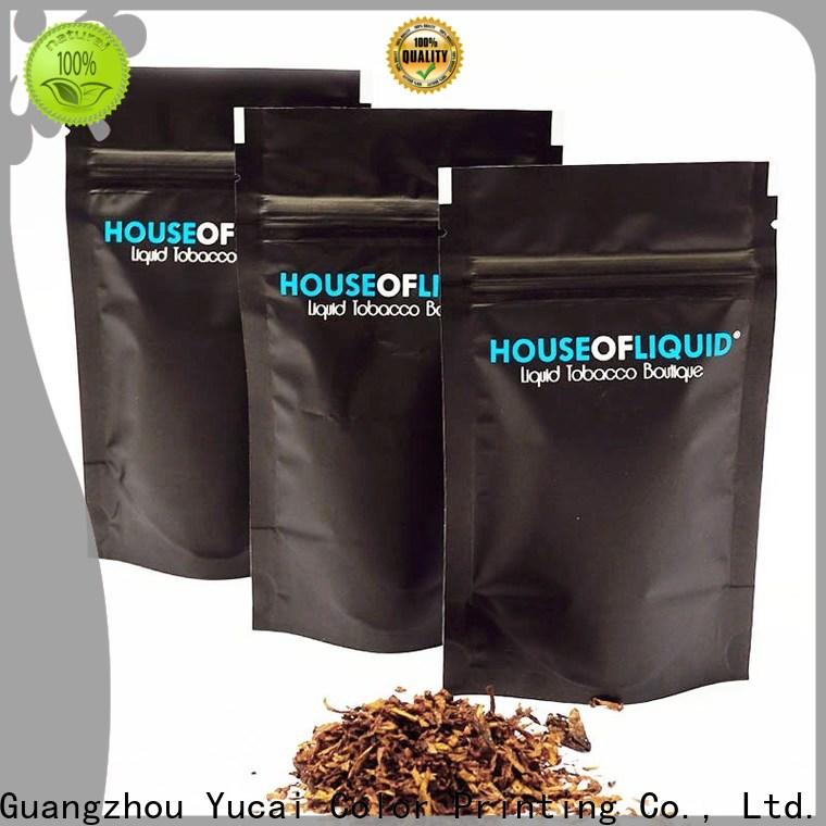 Yucai quality bag of tobacco factory price for food