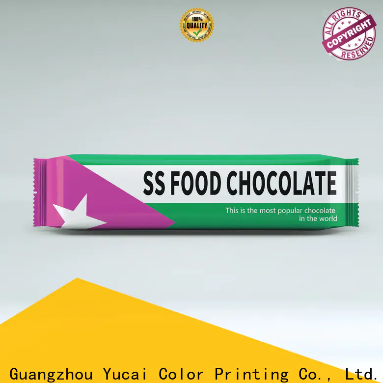 Yucai chocolate packaging supplies customized for industry