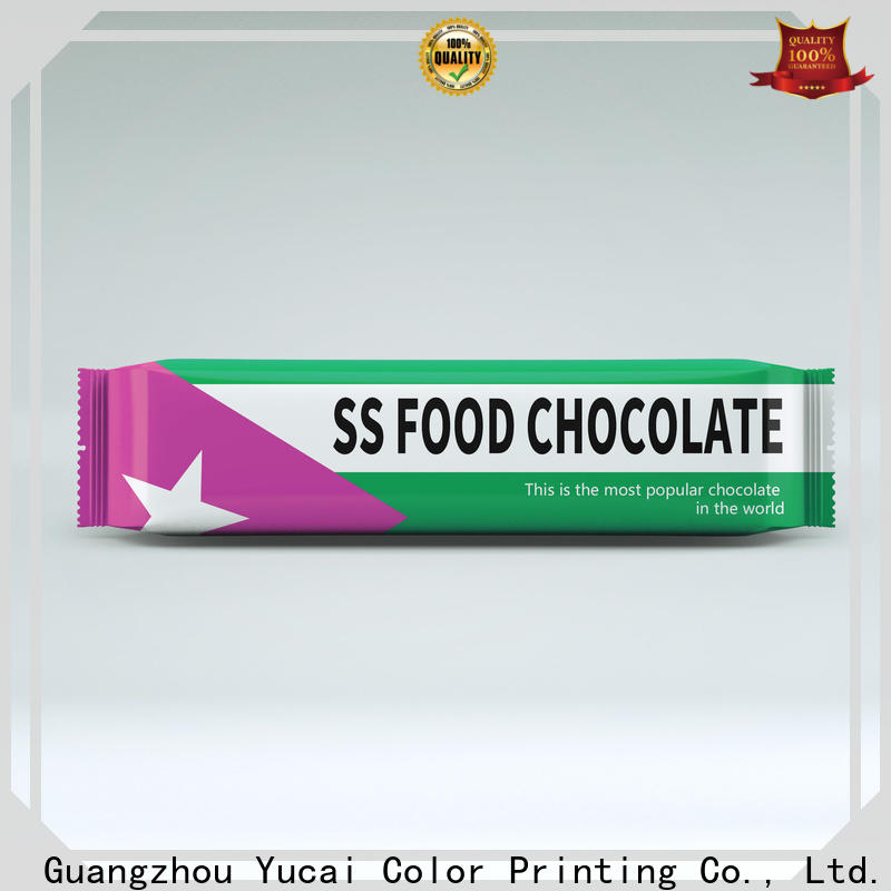 Yucai chocolate packaging supplies from China for food