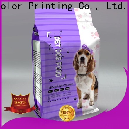 practical pet food packaging bag from China for drinks