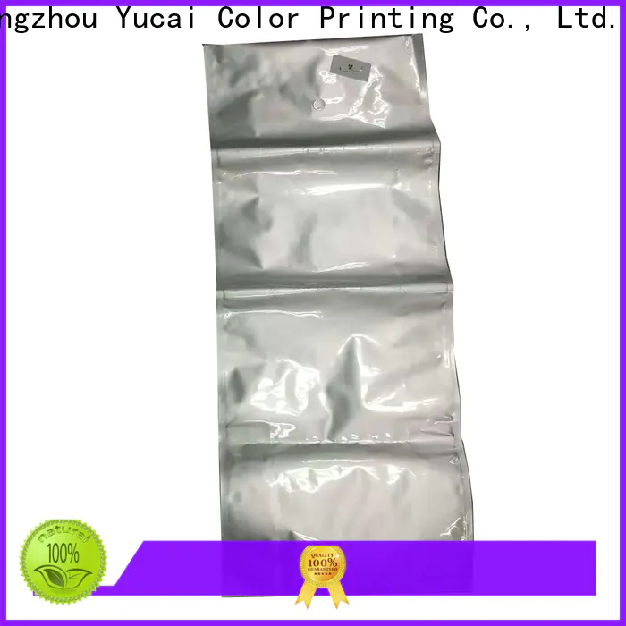 Yucai hot selling plastic packing bags customized for food