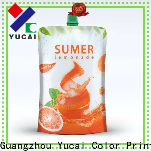 Yucai efficient pouch packaging design for industry