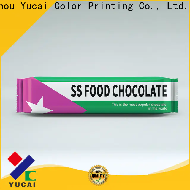 Yucai hot selling chocolate packaging supplies manufacturer for food