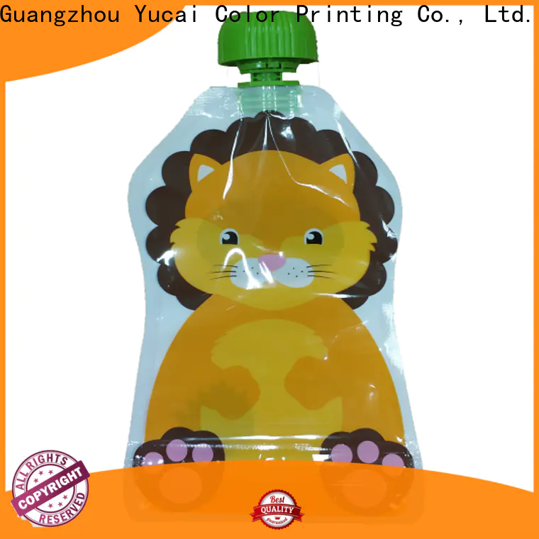 Yucai spouted pouch packaging with good price for commercial