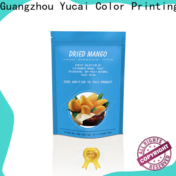 Yucai food packaging supplies with good price for drinks