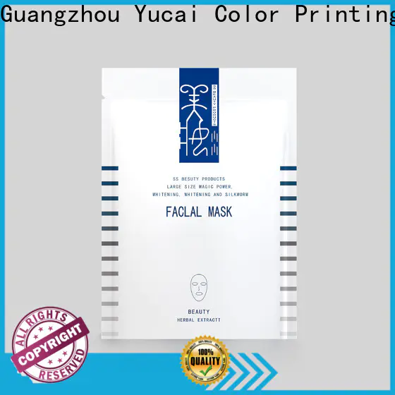 Yucai reliable face mask packaging directly sale for food