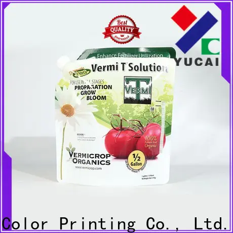 Yucai hot selling fertilizer packaging customized for food
